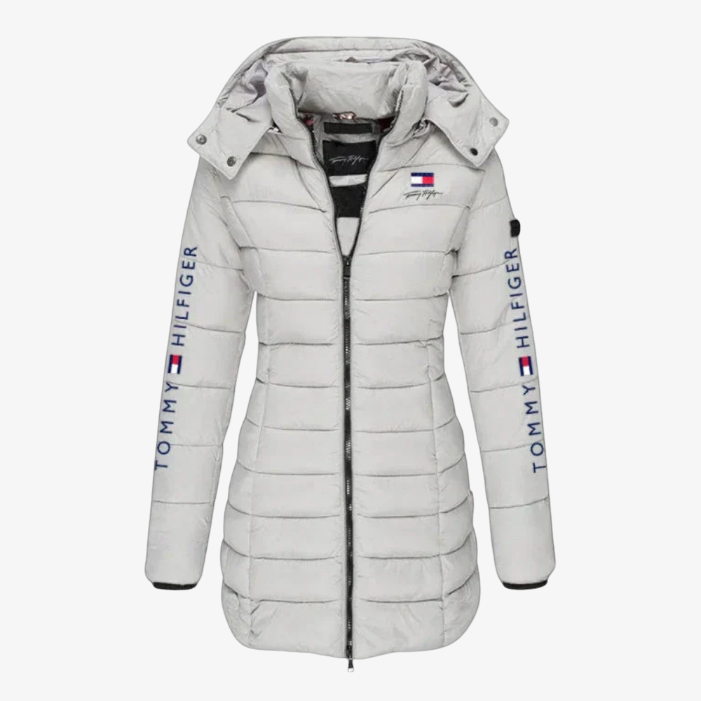 OUTLET™ Long Quilted Jacket with Hood