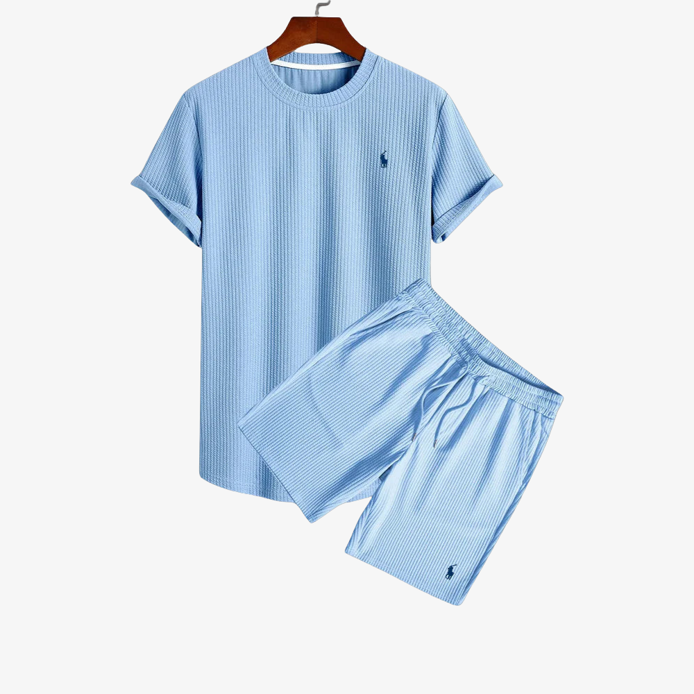 OUTLET™ Two-Piece Ribbed – T-Shirt & Shorts