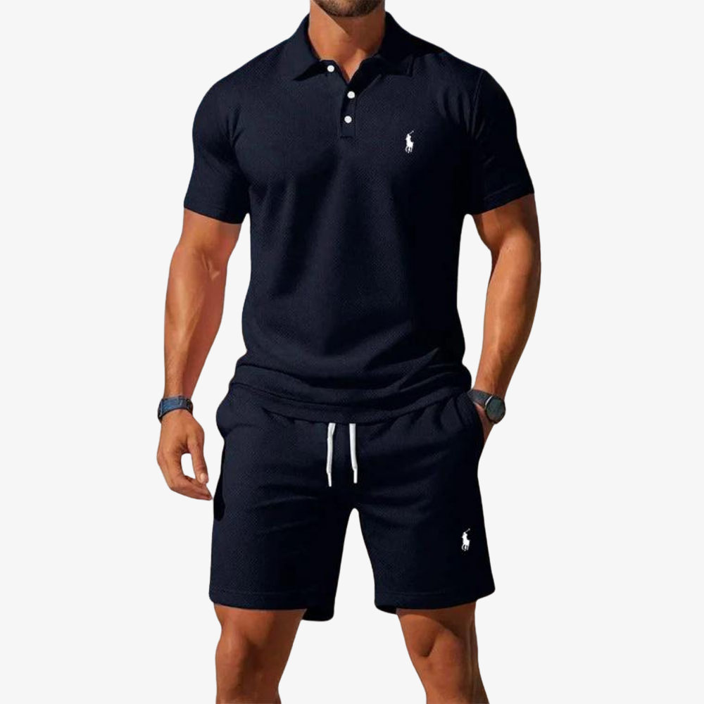 OUTLET™ Polo Set – Shirt & Shorts
