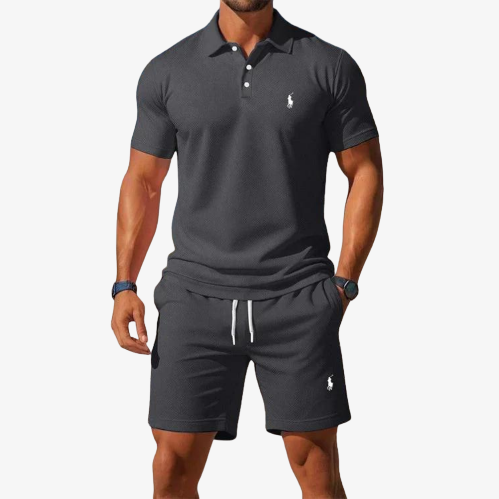 OUTLET™ Polo Set – Shirt & Shorts