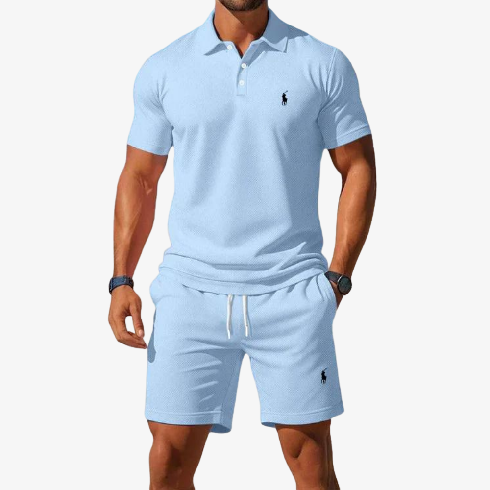OUTLET™ Polo Set – Shirt & Shorts