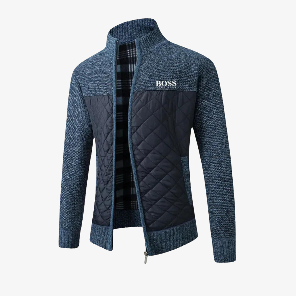 OUTLET™ Knit Jacket with Quilted Front