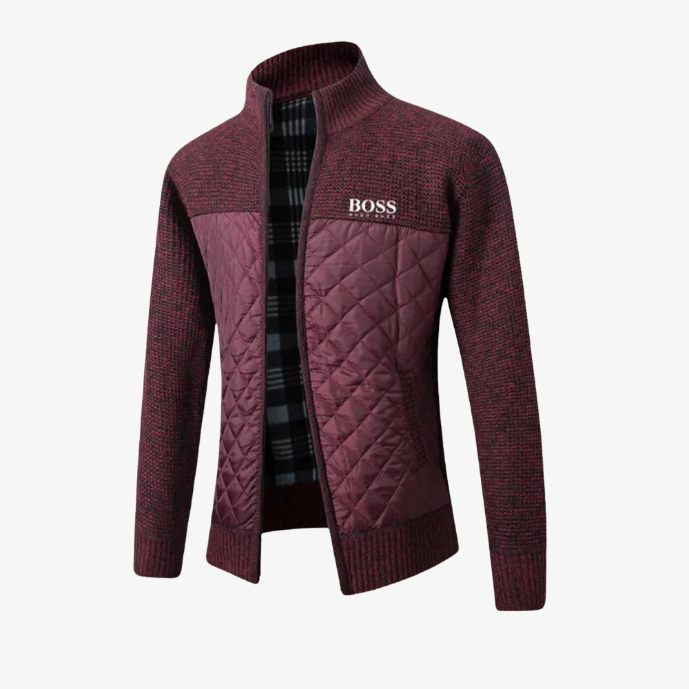 OUTLET™ Knit Jacket with Quilted Front