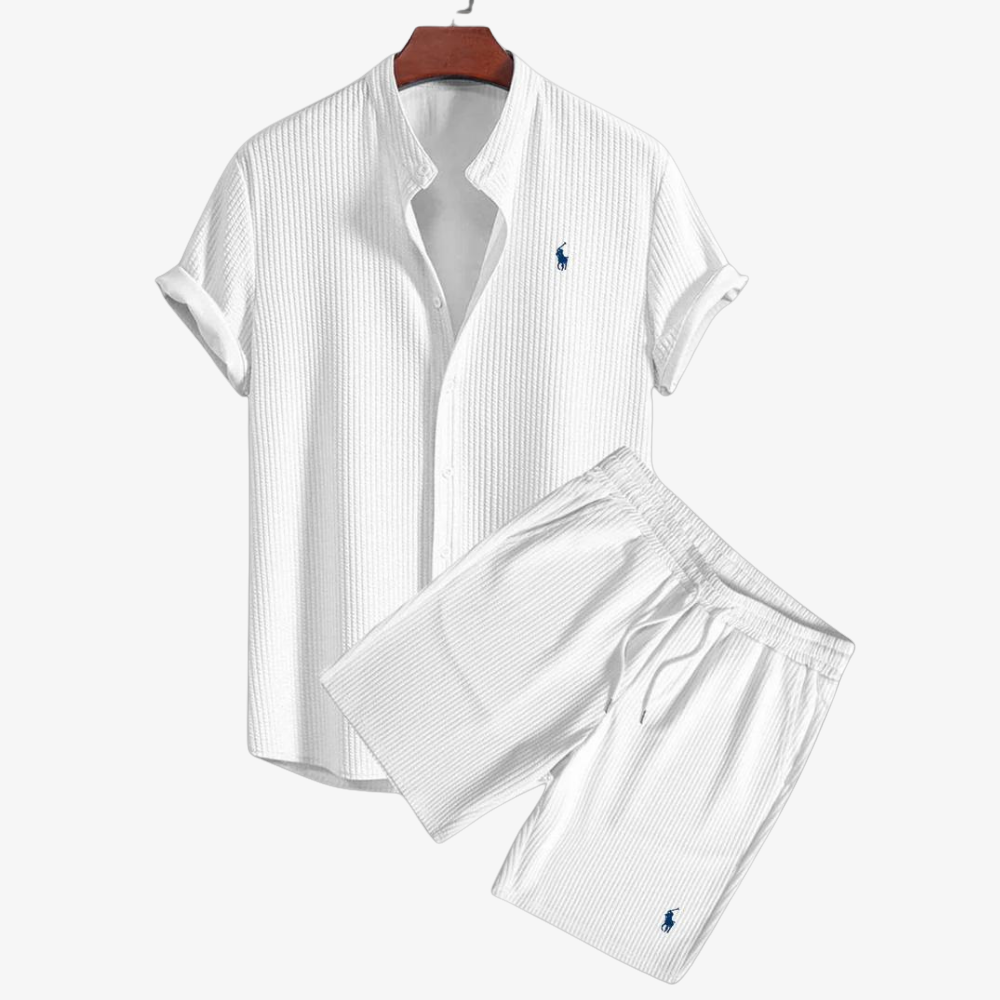 OUTLET™ Casual Set – Shirt & Shorts