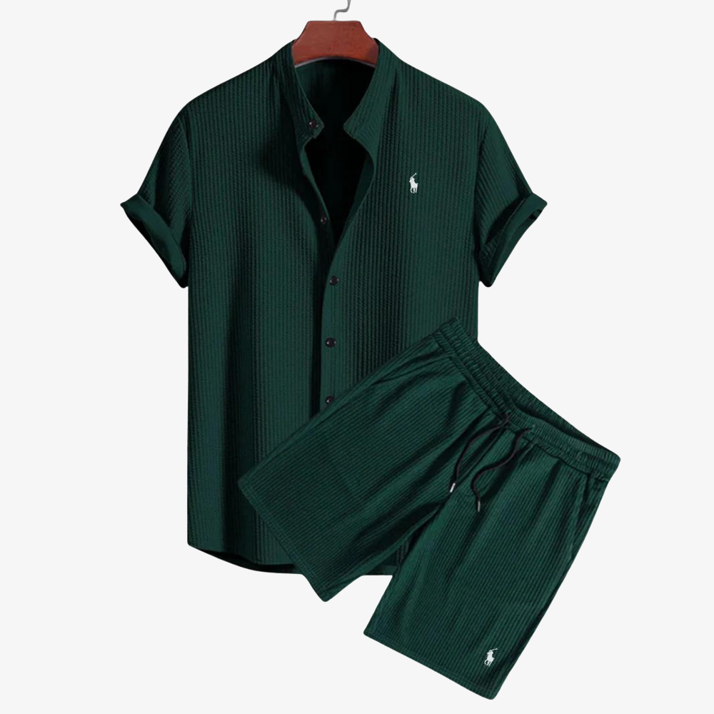OUTLET™ Casual Set – Shirt & Shorts