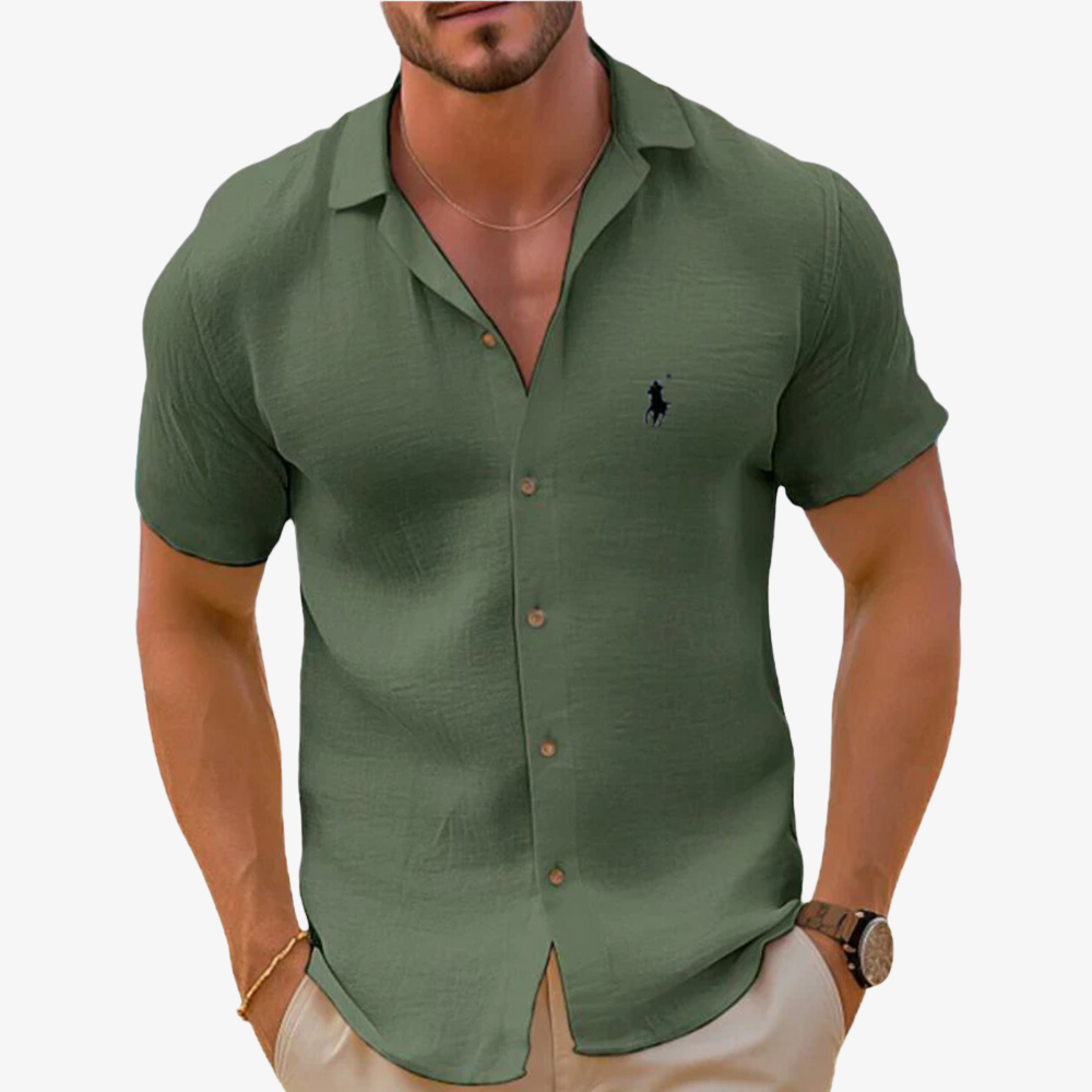 OUTLET™ Linen Shirt with Buttons