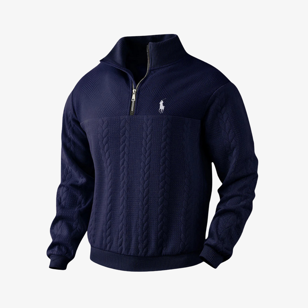OUTLET™ Zip Knit Sweater