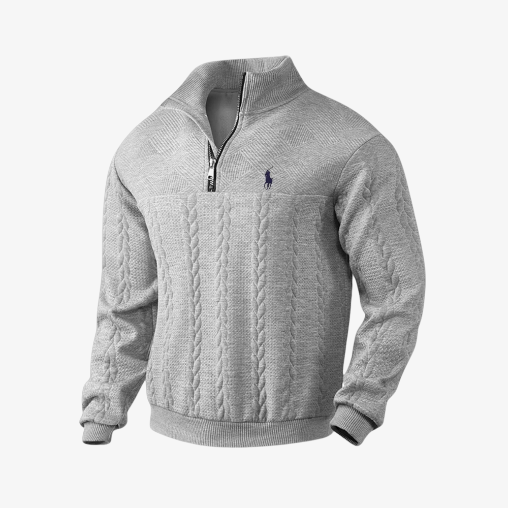 OUTLET™ Zip Knit Sweater