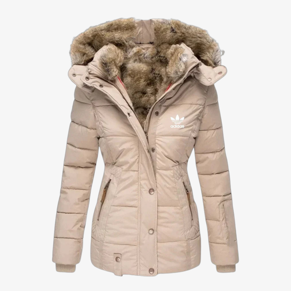 OUTLET™ Winter Jacket with Fur Hood