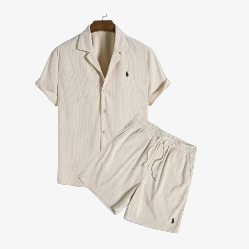 OUTLET™ Casual Set – Shirt & Shorts