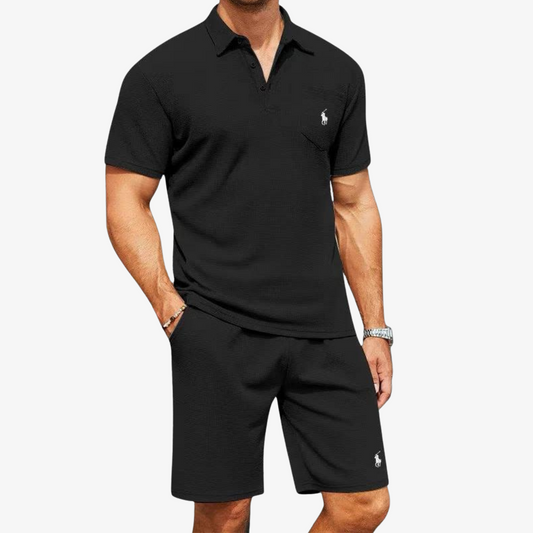 OUTLET™ Polo Shorts Set