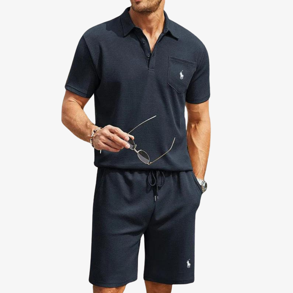 OUTLET™ Polo Shorts Set