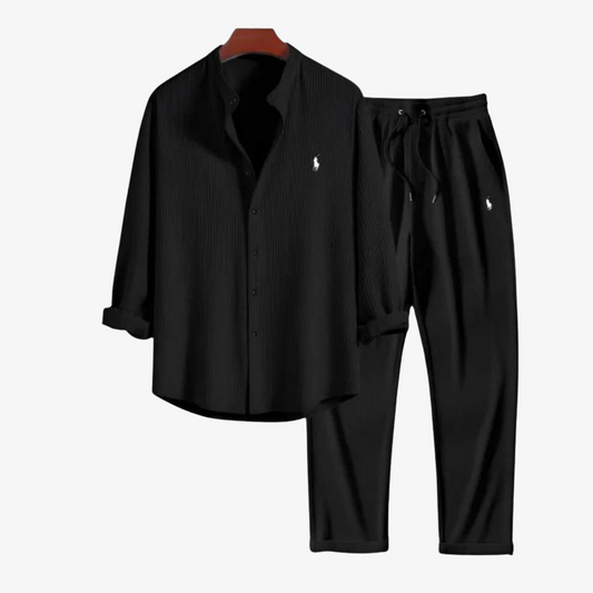 OUTLET™ Long-Sleeve Linen Set