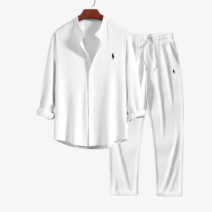 OUTLET™ Long-Sleeve Linen Set