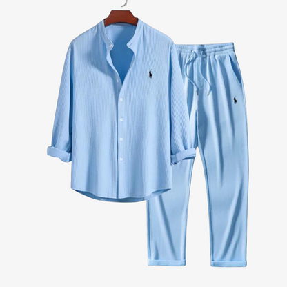 OUTLET™ Long-Sleeve Linen Set