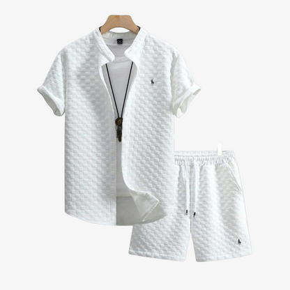 OUTLET™ Lightweight Summer Set – Short-Sleeve Shirt & Shorts
