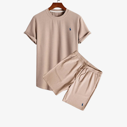 OUTLET™ Two-Piece Ribbed – T-Shirt & Shorts