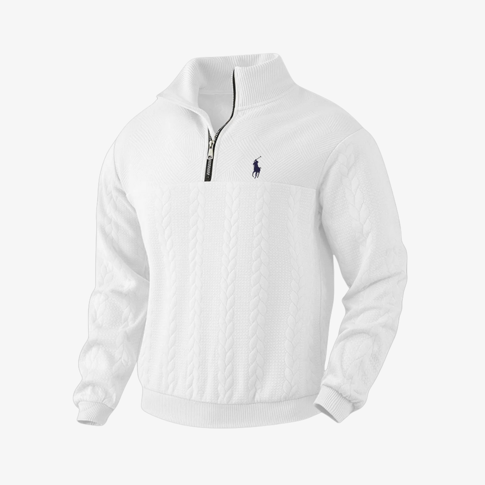 OUTLET™ Zip Knit Sweater