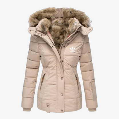 OUTLET™ Winter Jacket with Fur Hood