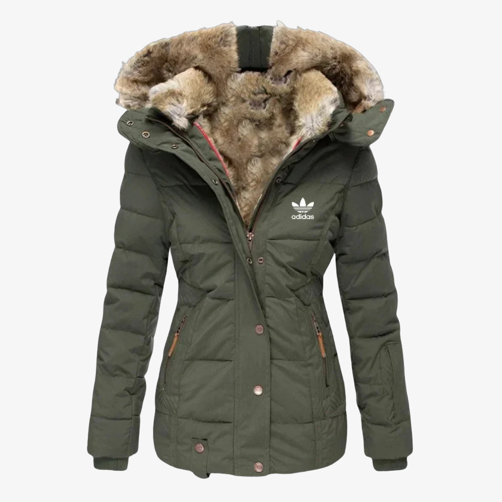 OUTLET™ Winter Jacket with Fur Hood