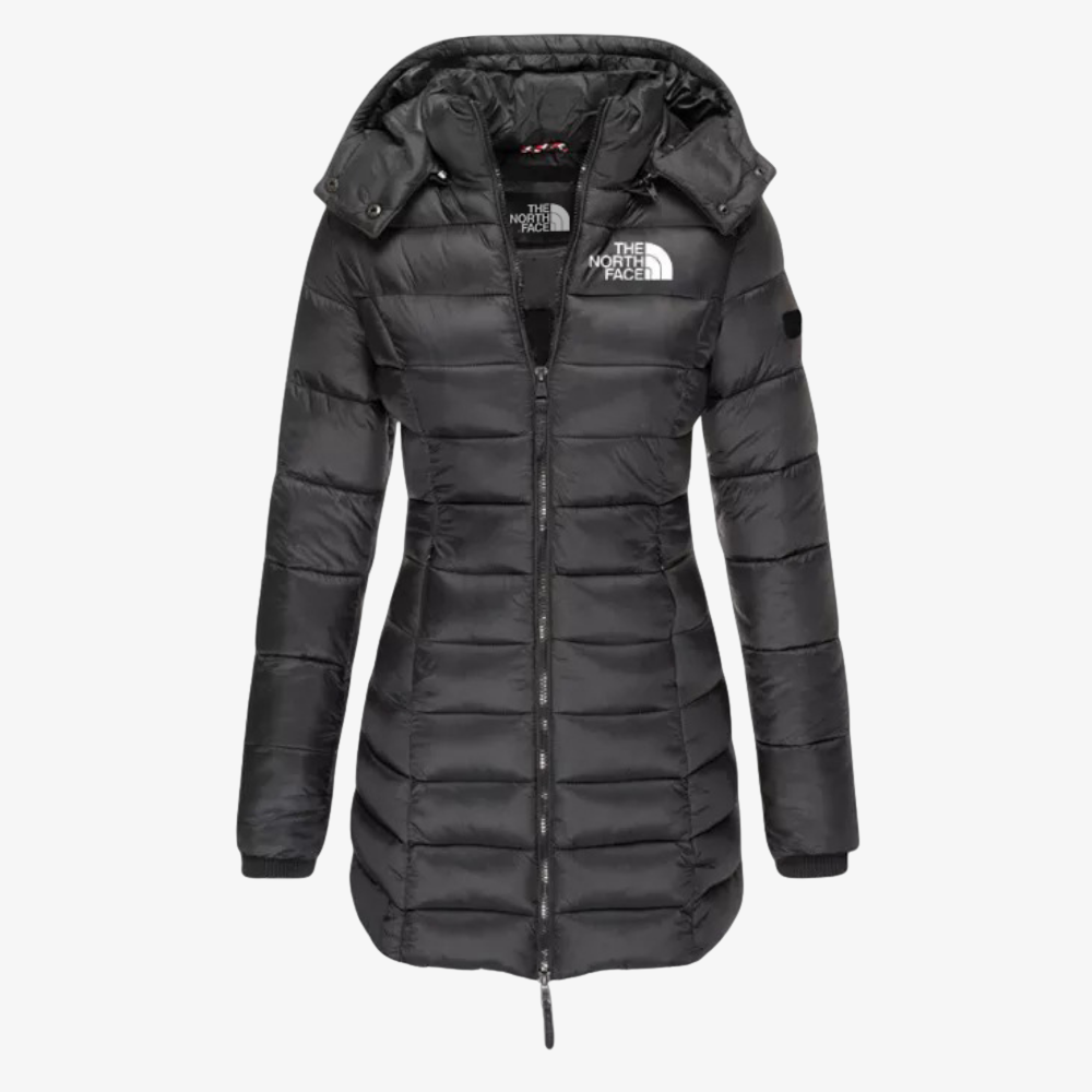 OUTLET™ Long Quilted Jacket with Hood
