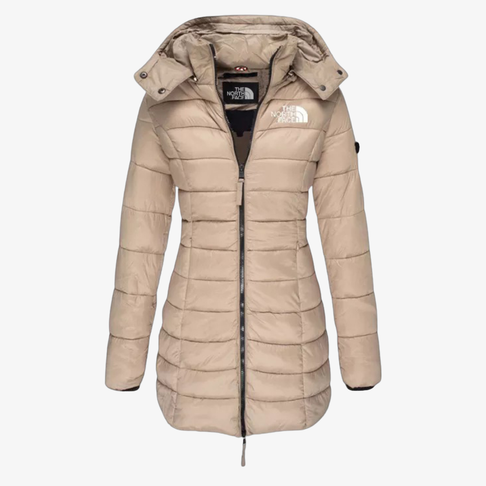 OUTLET™ Long Quilted Jacket with Hood
