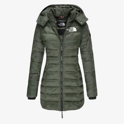 OUTLET™ Long Quilted Jacket with Hood